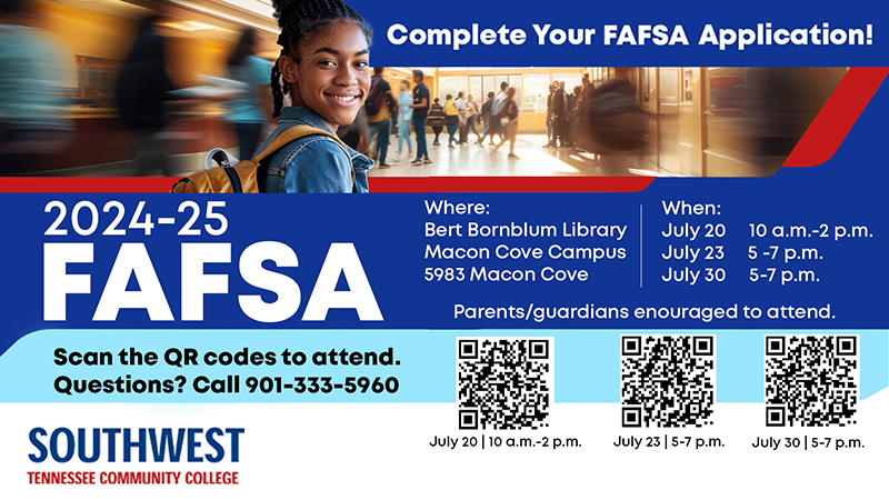 FAFSA clinics start this Saturday, July 20.