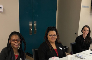 Human Resources staff (L-R): Rhonda Warren, Hattie Ray and Nancy Chandler