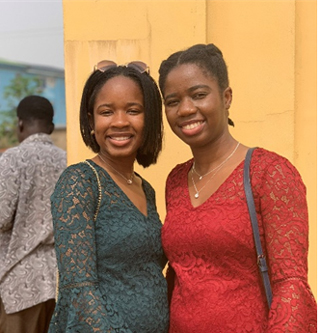 SMARTS honorees Jacqueline and Theodora Asamoah