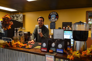 Alfredo Garcia opened Cool Beans Café in September 2019 inside the Cordova International Farmer’s Market.