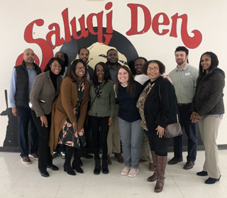 (L/R) (Aaron Cooper, Tiffany Yarbrough, Willie Gregory, Tiffany Jones, Alfred Garrett, Danielle Edmondson, LaCedrick Woodall, Kristina Moore, Derrick Wheatley, Cassandra Carthon, Richard Nye, and Demaria Young) Not pictured - Tymetra Blakley, Alma Hernandez-Rutledge 