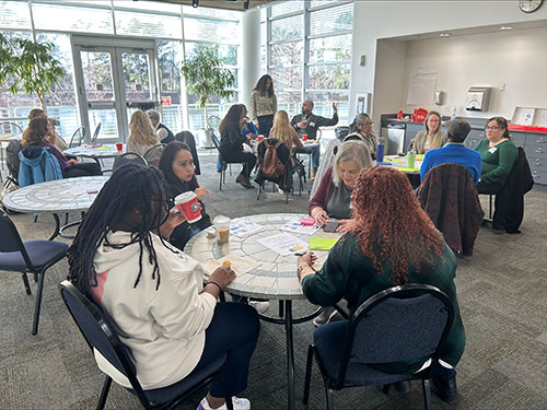 Coffee chat participants