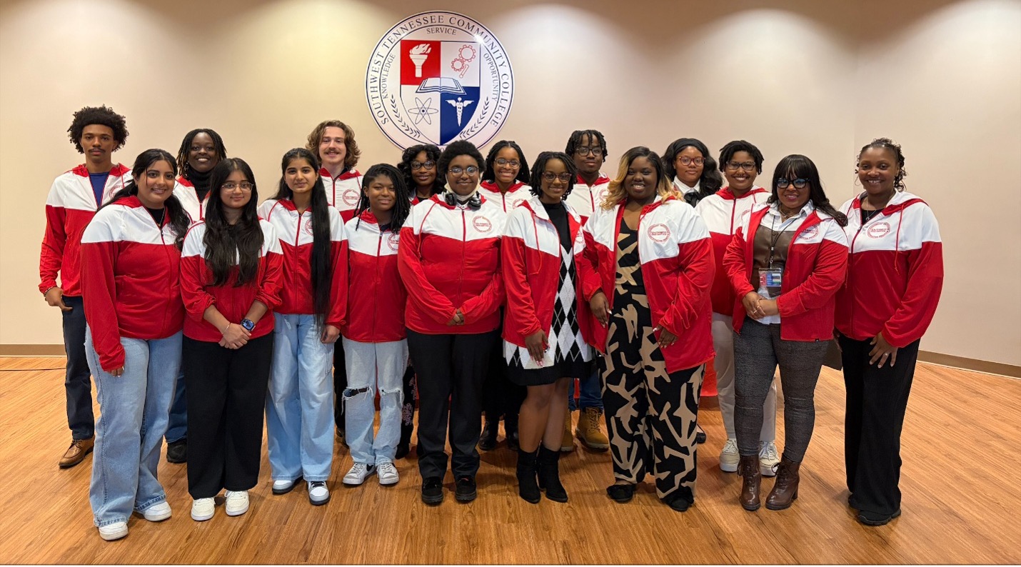 The newest graduates of Southwest’s Student Leadership Institute were honored during a ceremony Dec. 4 on the Macon Cove Campus and presented official SLI jerseys.