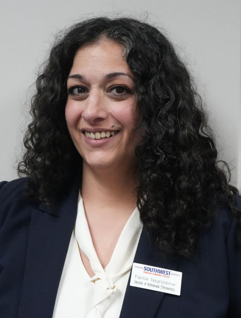 Headshot of Parisa Naghshpour director of institutional effectiveness